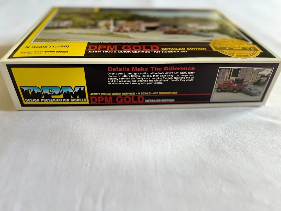 DPM Jerry Riggs Quick Service Detailed Edition #662 N Scale Model Kit - Image 4 of 4