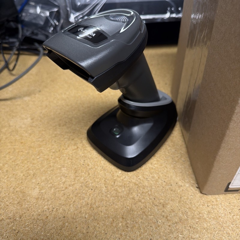 Zebra DS2278 Cordless Handheld USB Barcode Scanner Kit - Black