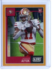 Brandon Aiyuk 2020 Score Update Rookies First Down /10 2020 Chronicles #454