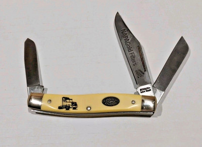 Schrade USA NAPA Gold Filters Advertising Knife - Limited Edition w/ Box LN