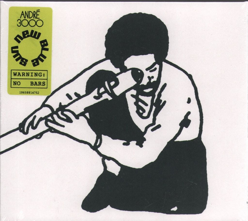 Andre 3000 New Blue Sun double CD Europe Epic 2024 2CD set in foldout sleeve