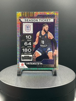 2025-26 Panini Contenders EuroLeague #41 Isaia Cordinier, Anadolu Efes Istanbul