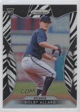 2019 Panini Prizm Zebra Prizm 84/99 Kolby Allard #25 0q3