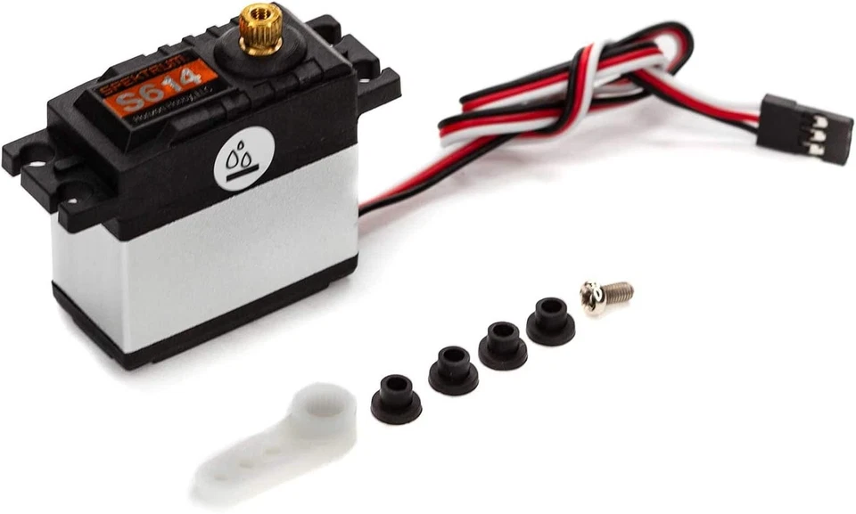 Spektrum S614 Waterproof Metal Gear Surface Servo, 23T, SPMS614  - Image 2 of 2