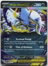 Mega Absol ex Double Rare ME01: Mega Evolution 086/132 NM