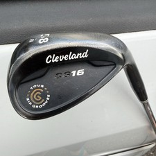 Cleveland Golf CG16 Black Pearl Lob Sand Wedge 58 - 8 bounce steel shaft 36"