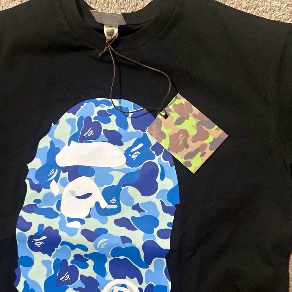 A Bathing Ape Blue Shirts for Men for sale | eBay