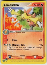 Pokemon TCG Combusken 27/109 Ruby and Sapphire Uncommon card Normal LP