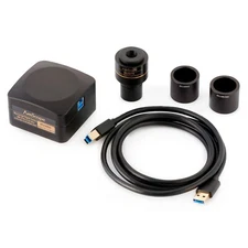 AmScope MU Series 20.0MP USB 3.0 Color CMOS C-Mount Microscope Camera MU2003