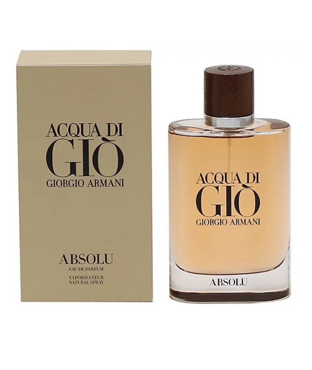 Giorgio Armani Acqua Di Gio Absolu Oz 125 ML) Eau De Parfum Spray  *Sealed