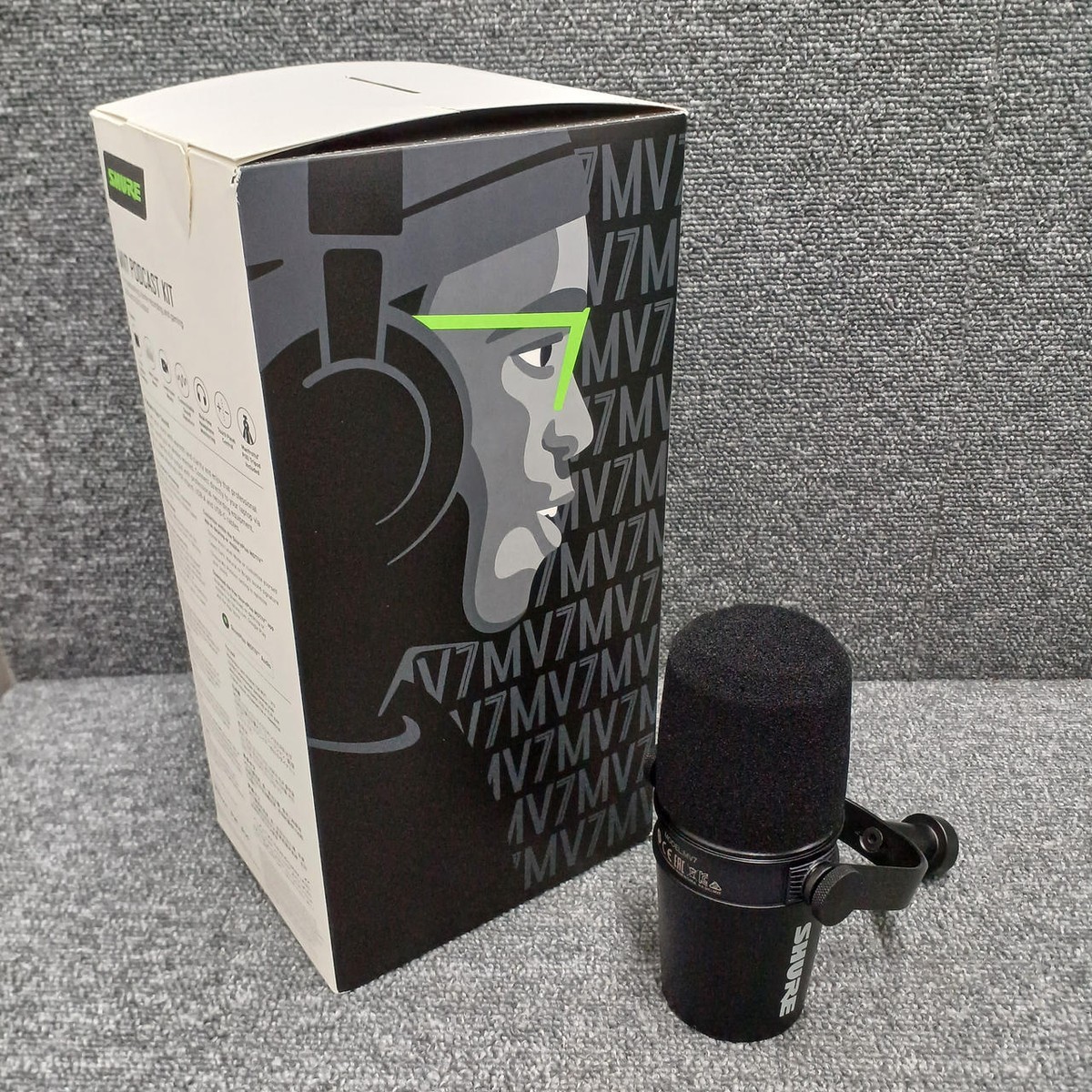 Shure MV7+ Podcast Kit With Stand Black from Japan | eBay