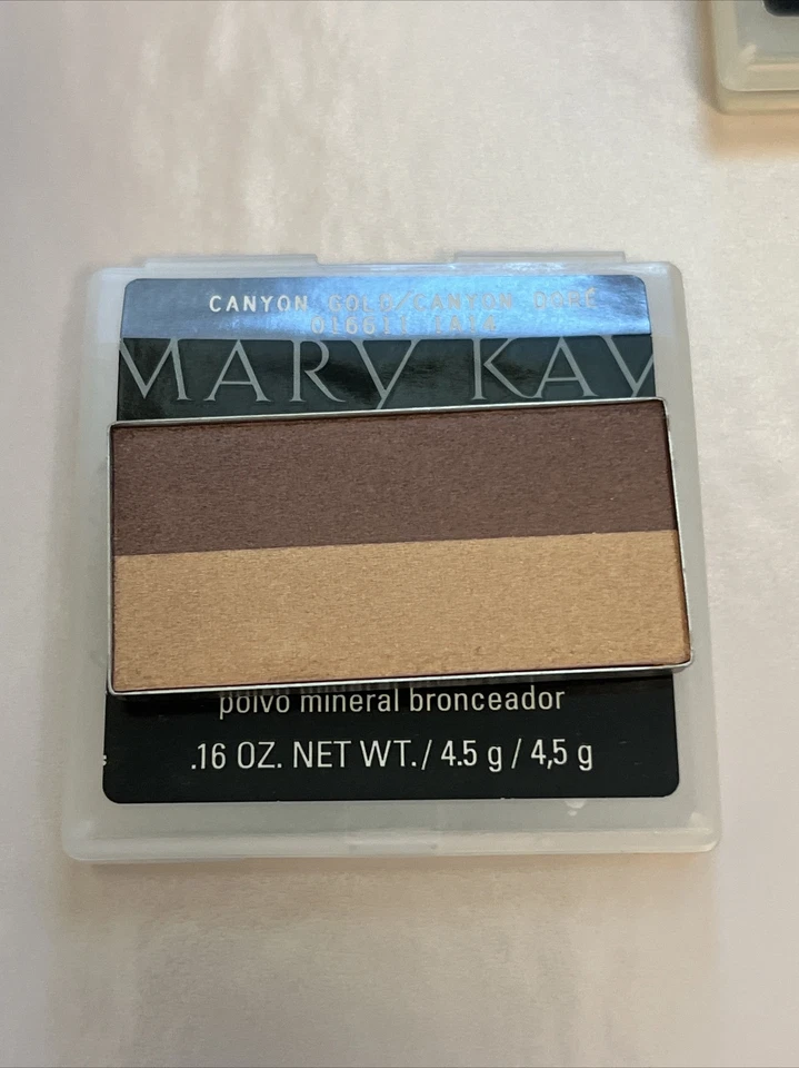 NIB Mary Kay Mineral Bronzing Powder- Pink Porcelain, Desert Sun, Canyon Gold - Image 2 of 4