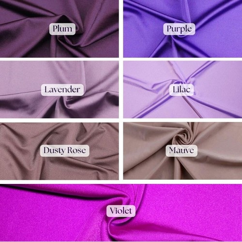 Premium Shiny Milliskin Nylon Spandex Fabric – 4-Way Stretch | By The Yard - Picture 102 of 109