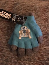 2 Pr New With Tags Girls Star Wars R2D2 Gloves