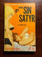 The Sin Satyr Andrew Shay Idle Hour Book Greenleaf 1964 1960s Vtg PB BK