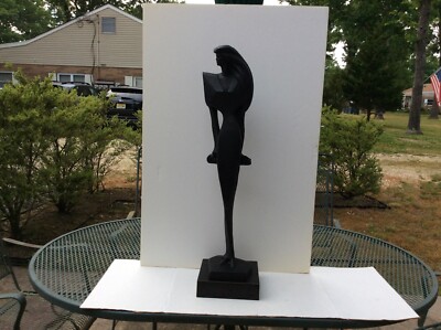 Vtg David Fisher 1988 Austin Prod Woman Model Statue Durastone