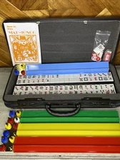 Vintage Mah Jongg Set 163 Tiles NICE