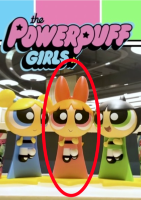 Powerpuff Girls Blossom Popcorn figure Cartoonetwork