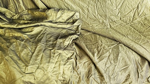 VTG Silk Blend Matteo King Size Duvet Comforter  Cover 101x90"  Hunter Green