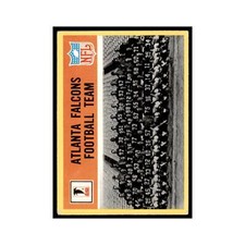 1967 Philadelphia Team Card Falcons #1