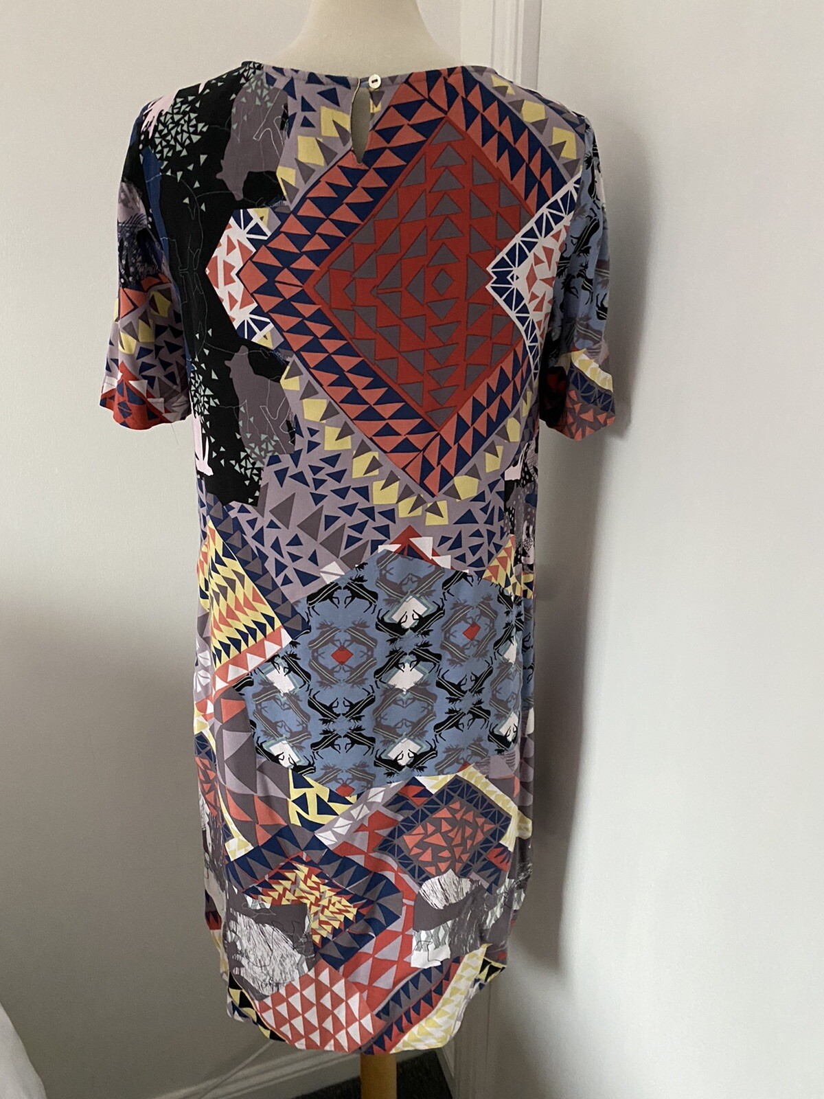 white stuff multicoloured patchwork print pattern… - image 4