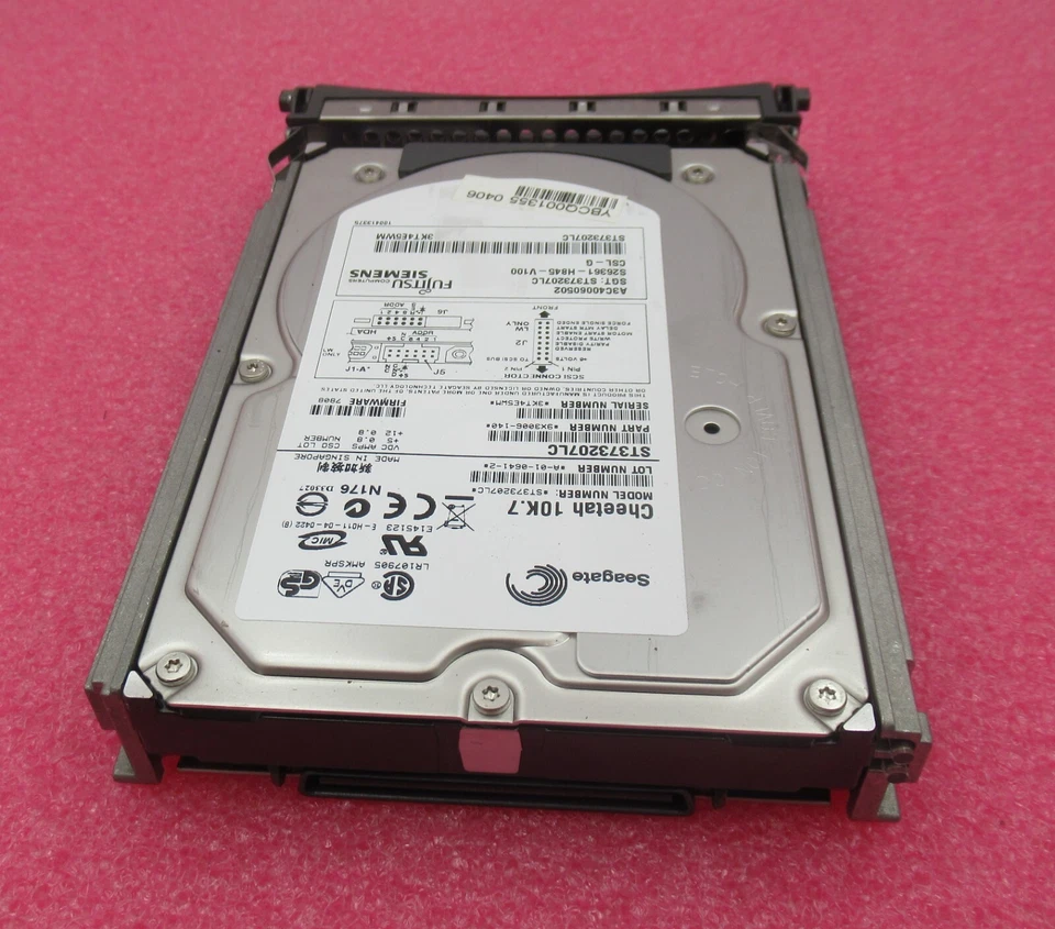 Fujitsu A3C40060502 ST373207LC 73GB 10000RPM U320 80P 8MB 3.5" Hot-Swap HDD - Image 4 of 4