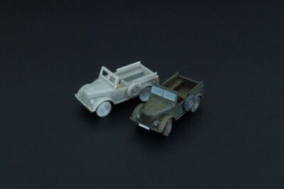 Brengun BRS144036 1/144 GaZ-69 resin kit of soviet light truck