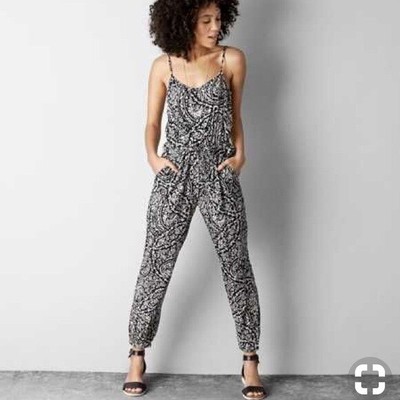 black jumpsuit american eagle