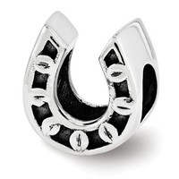 Sterling Silver Reflections Horseshoe Bead on sale Sterling Silver Reflections Horseshoe Bead on sale