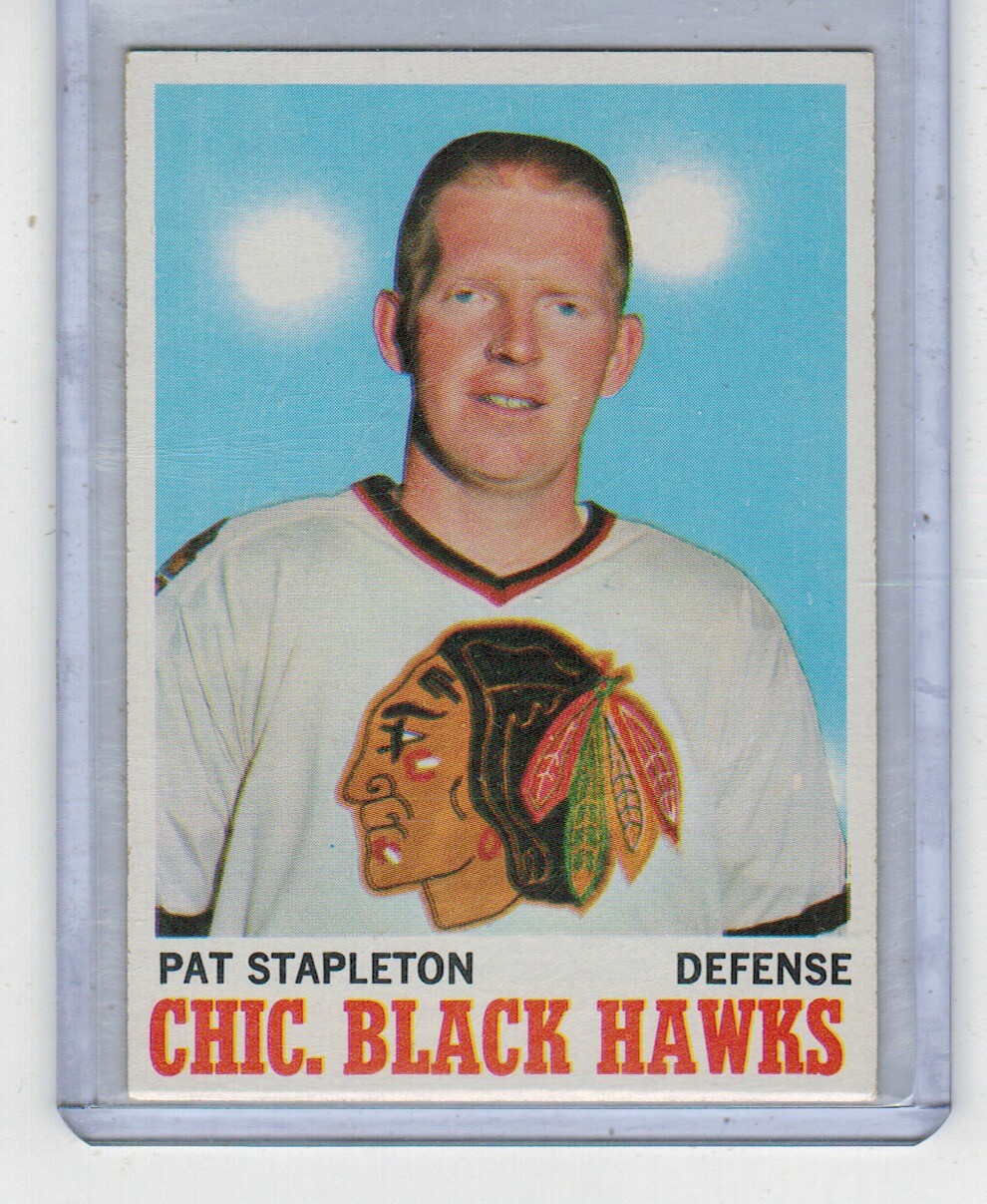 PAT STAPLETON 1970-71 TOPPS 70-71 NO 17 EX  
