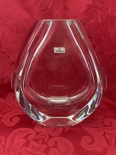 NIB FLAWLESS Exquisite BACCARAT France Art Glass NEPTUNE Crystal FLOWER BUD VASE - Picture 3 of 12