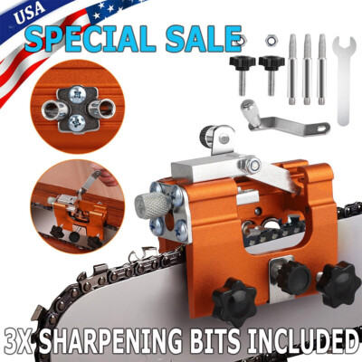 Portable Chain Saw Sharpeners Woodworking Chainsaw Chain Sharpening Tool