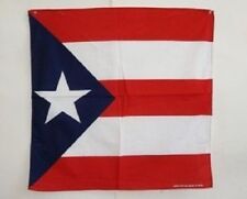 Puerto Rico Flag Bandana Head Wrap Puerto Rican Boriqua 21 X 21 
