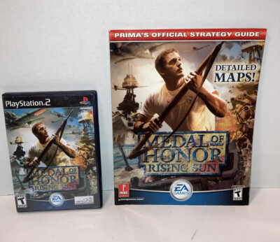 Medal of Honor Rising Sun Game & Prima Official Strategy Guide Playstation 2