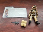 Vintage G.I. Joe Dusty Desert Trooper  + File Card