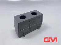 Harting TüLlengehäUse Han 24B-Gg2-M25 Hood QuerbüGel GehäUse 2Xm25 19300240466