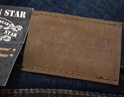 Urban Star Jeans size:34x34 Men's Straight Stretch Denim Dark Wash Midnight Blue - Picture 7 of 9