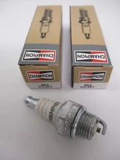 2 Genuine Champion 863 RCJ8Y Nickel Spark Plug Copper Plus Chainsaw