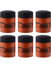 6 x Fram Oil Filter PH11