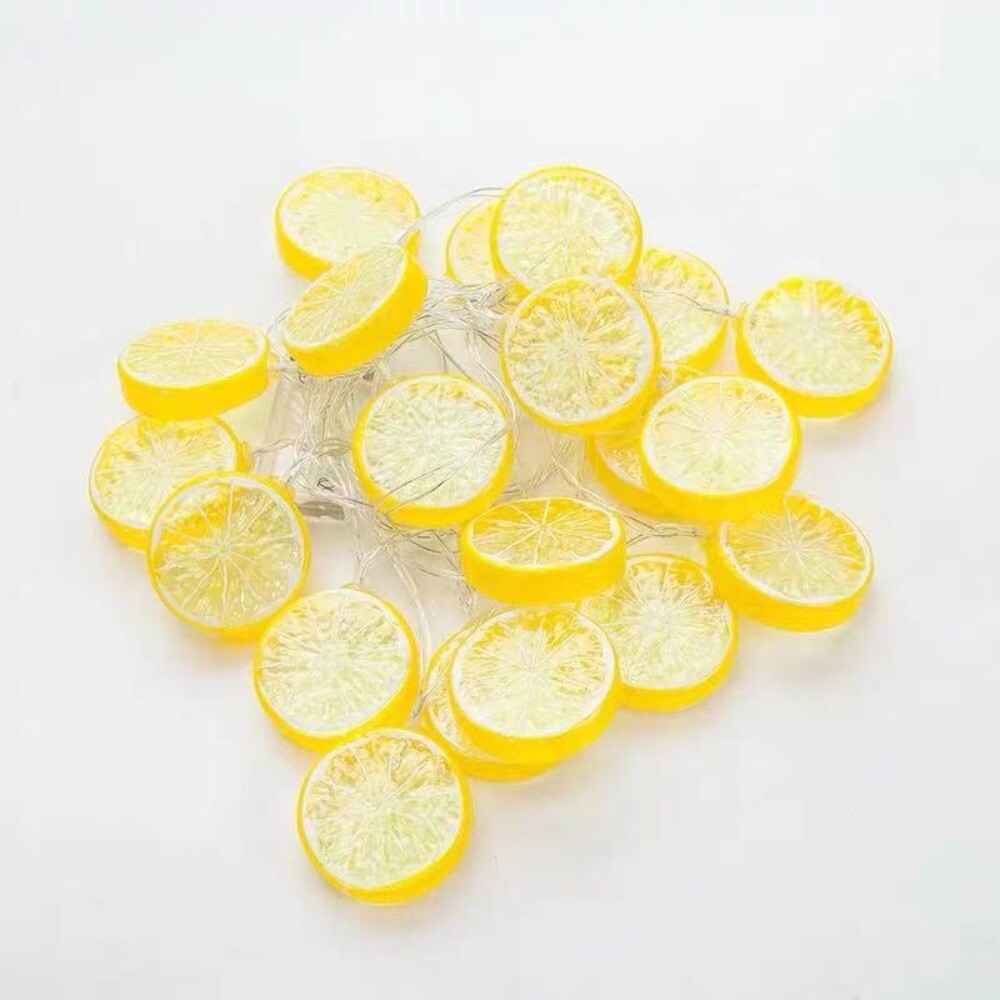 2m Lemon Orange Light Lemonshaped String Light Quality Fairy Light