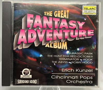 Erich Kunzel, Cincinnati Pops Orchestra   The Great Fantasy-Adventure Album CD