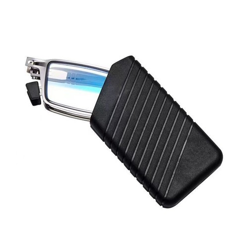Unisex Ultra Light Titanium Screwless Foldable Anti-Blue Reading Glasses 100-400 - Picture 6 of 27