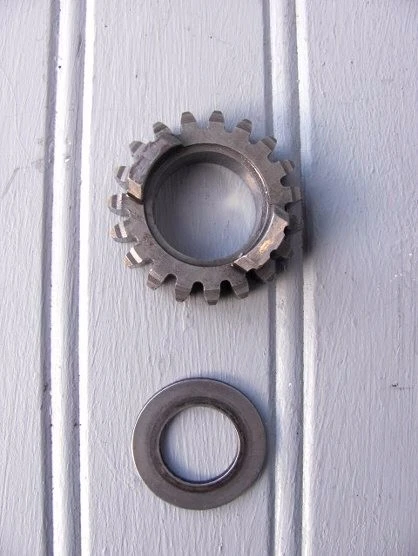 1970 1971 Yamaha HT1 JT1 1B L KICK PINION GEAR Mini Enduro P/N 164-15631-01-00 - Image 2 of 4