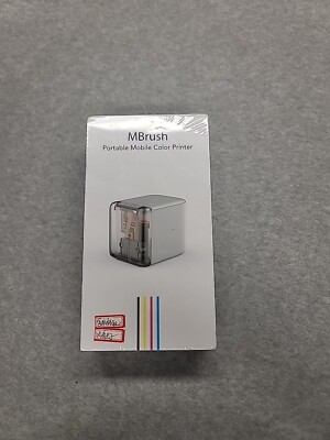KONGTEN Mini Portable Color Printer MBrush Wireless Printing Inkjet Printer 