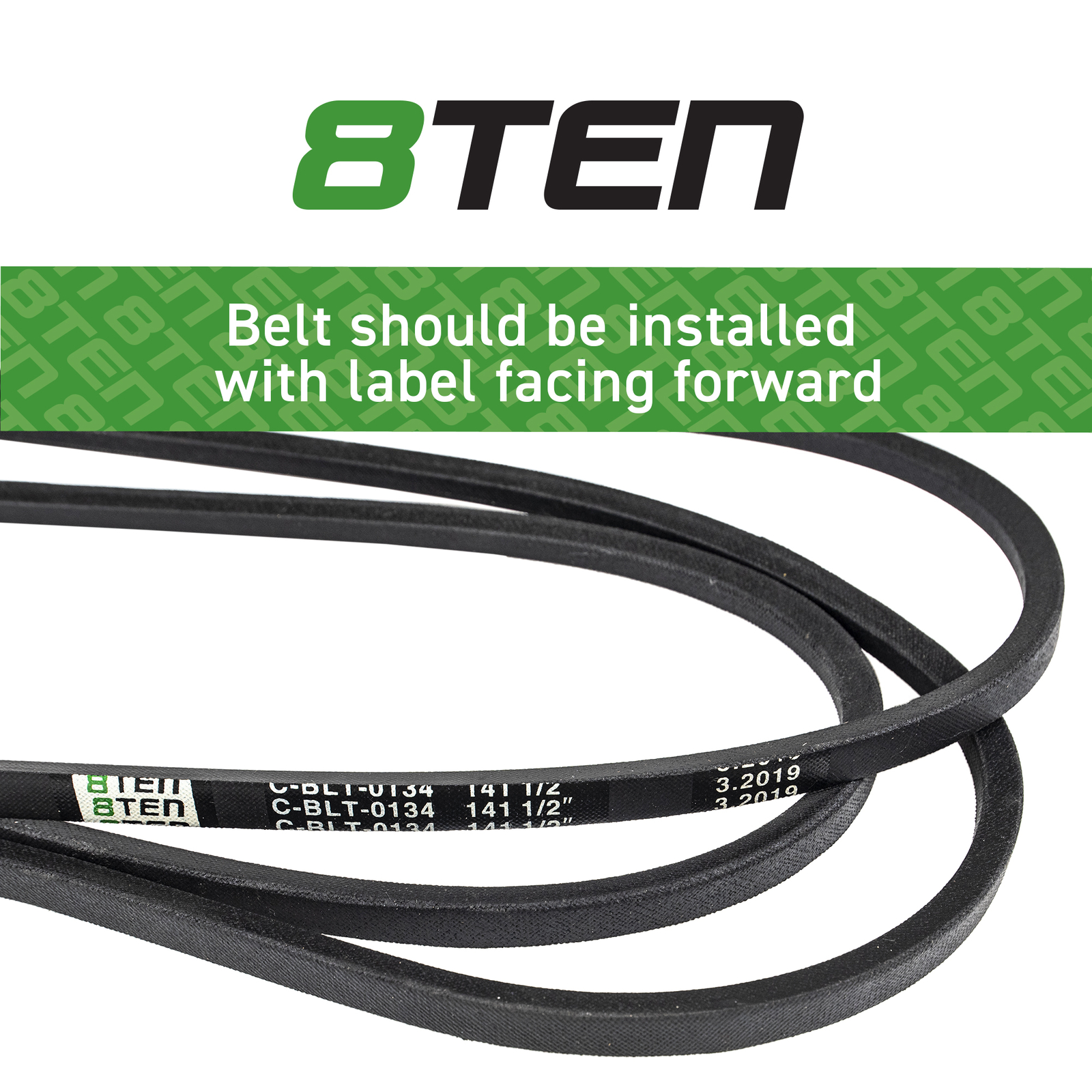 8TEN Drive Belt for Toro 50 Inch Deck TimeCutter MX SS SW 5000 1198820