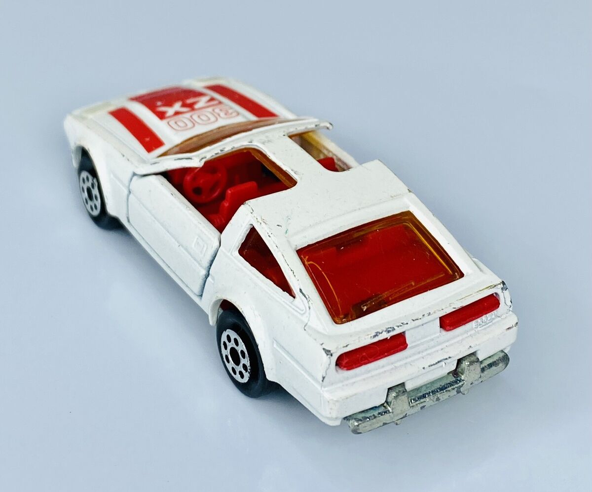 Majorette 80s Nissan 300ZX Turbo White Vintage No. 214 Majorette 80s Nissan 300ZX Turbo White Vintage No. 214