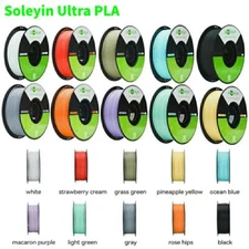 🔥【BUY 5 PAY 4】Creality Soleyin Ultra PLA 3D Printing Filament High-Speed 1.75mm