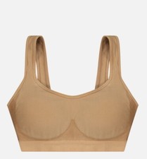 UNDEROUTFIT Comfort Shaping Bra - 457 Coffee, Size Large