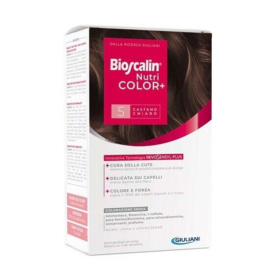 Bioscalin® NutriColor+ 5 Castano Chiaro Giuliani 1 Kit