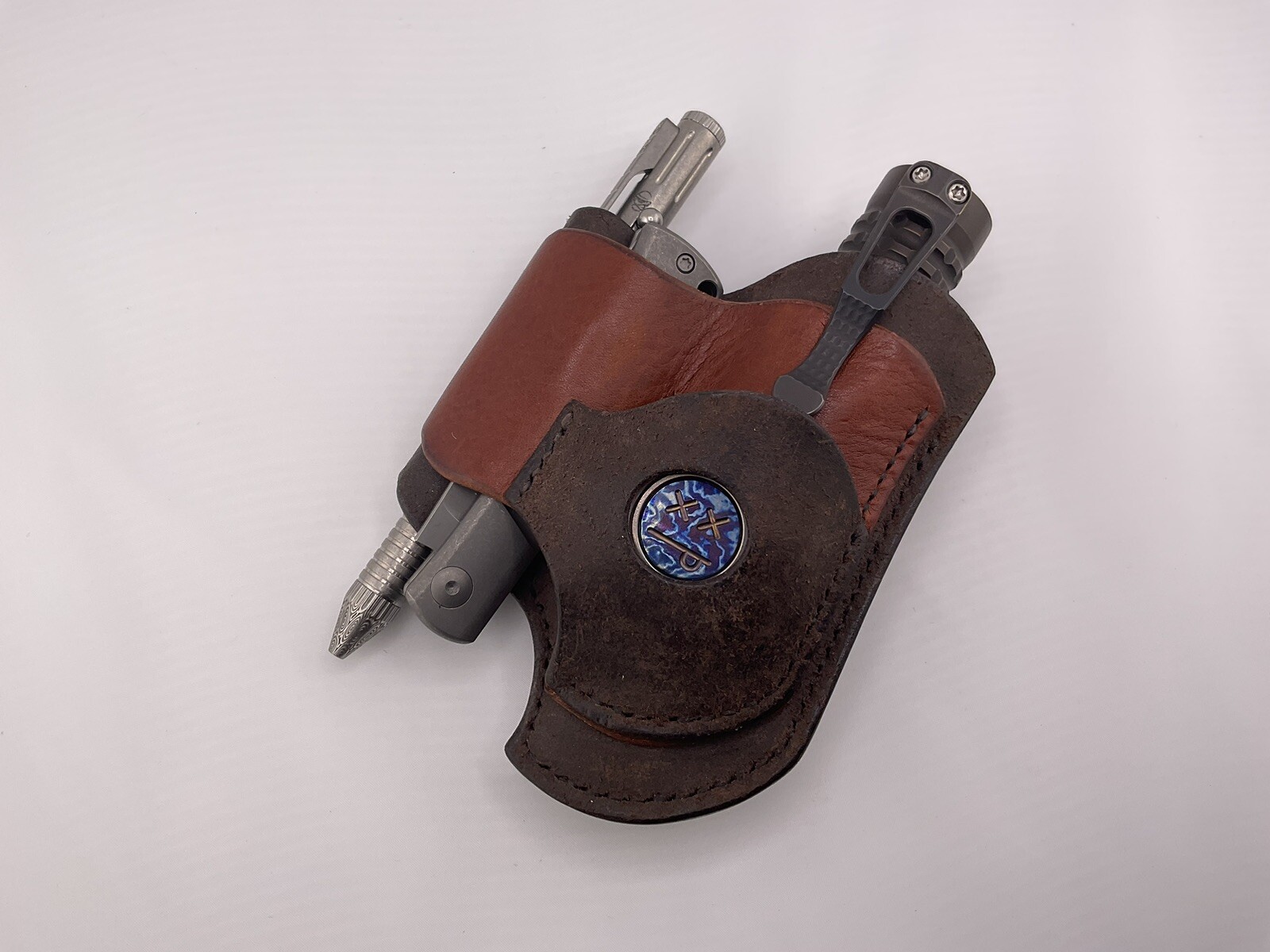 Paradrop Leather Triarii 3.0 EDC Pouch Organizer